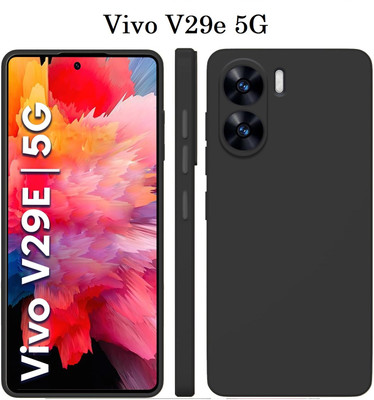 Aaralhub Back Cover for Vivo V29e 5G(Black, Dual Protection, Pack of: 1)