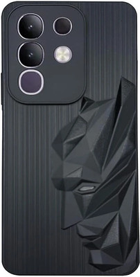 SAMRIN Back Cover for vivo T4x 5G, iQOO Z10X 5G(Black, Grip Case, Silicon, Pack of: 1)
