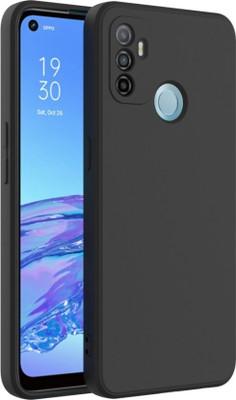 SRT Back Cover for Oppo A53(Black, Pack of: 1)