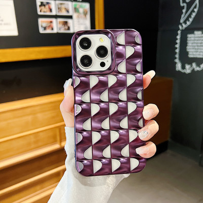 LuxuryKase Back Cover for Apple iPhone 14 Pro Max(Purple)