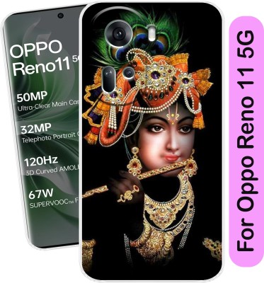 Goldista Back Cover for Oppo Reno 11 5G(Multicolor, Grip Case, Silicon, Pack of: 1)