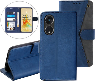 Autofocus Back Cover for Oppo Reno8T 5G, Oppo Reno 8T 5G(Blue, Magnetic Case, Pack of: 1)