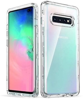 ALFA URBAN Back Cover for Samsung s10 Transparent case|Raised Bumps for Camera & Screen Protection | Soft TPU(Transparent, Flexible, Silicon, Pack of: 1)