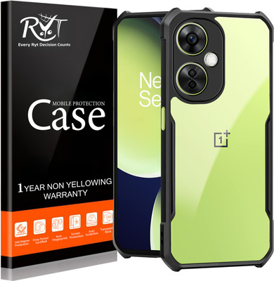 RYT Back Cover for Oneplus nord ce 3 lite 5g transparent back cover case, Nord ce3 lite phone covers cases(Transparent, Camera Bump Protector)