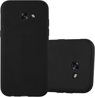 Mobile Case Cover Back Cover for Samsung Galaxy A7 2016 Edition(Black, Camera Bump Protector, Silicon, Pack of: 1)