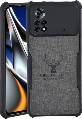 Flipkart SmartBuy Back Cover for Poco X4 Pro 5G(Black, Grey, Shock Proof, Pack of: 1)