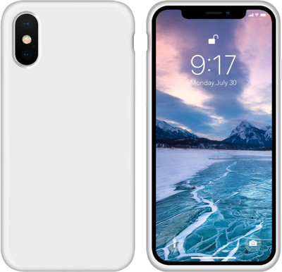 capo Back Cover for Apple iPhone XS Max(White, Flexible, Silicon, Pack of: 1)