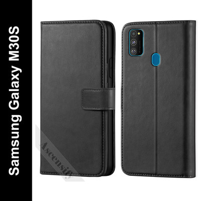 Ascensify Back Cover for Samsung Galaxy M30S(Black, Dual Protection, Pack of: 1)