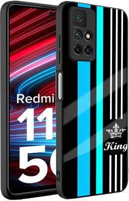 Parshu Back Cover for Redmi Note 11T 5G, POCO M4 5G(Multicolor, 3D Case, Pack of: 1)