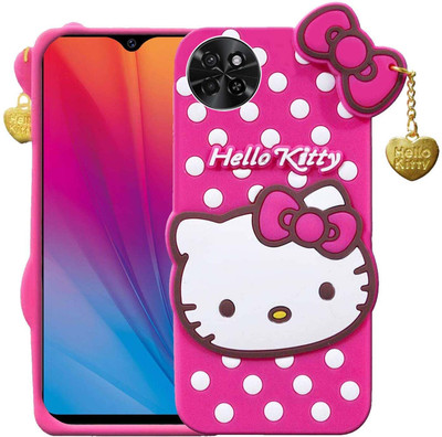 BINTAGE Back Cover for Itel S665L / Itel S23(Pink, Dual Protection, Pack of: 1)