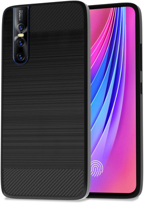 Pikkme Back Cover for Vivo V15 Pro(Black, Camera Bump Protector, Pack of: 1)