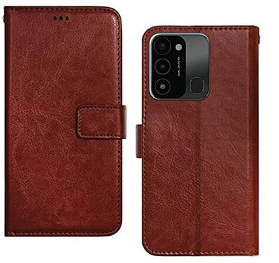 Money Value Back Cover for Techno Spark 8C(Brown, Shock Proof, Pack of: 1)