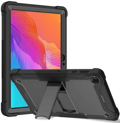 LIKECASE Flip Cover for Lenovo Tab M10 Plus 3rd Generation 10.6 Inch (TB125FU / TB128XU)(Black, Rugged Armor, Pack of: 1)
