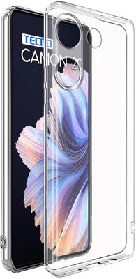 Casotec Back Cover for Tecno Camon 20 4G(Transparent, Flexible, Pack of: 1)