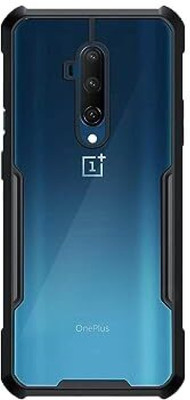 Pvtcase Back Cover for OnePlus 7T Pro(Transparent, Camera Bump Protector, Pack of: 1)