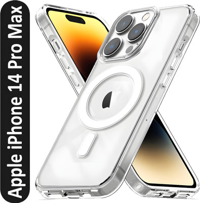 Chic Vibe Back Cover for Apple iPhone 14 pro max(Transparent, Dual Protection, Pack of: 1)