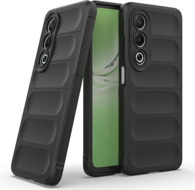 GLOBAL NOMAD Back Cover for OPPO K12x 5G(Black, 3D Case, Silicon, Pack of: 1)