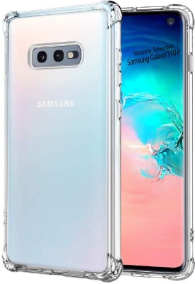 Luxury Shield Back Cover for Samsung Galaxy S10E(Transparent, Flexible, Silicon, Pack of: 1)