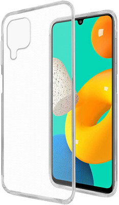 eBoggy Back Cover for Samsung Galaxy A22 4G, F22, M32 4G(Transparent, Grip Case, Silicon, Pack of: 1)