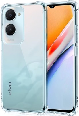 bunny Back Cover for Vivo Y18e 4G, With 360 Degree Protection Crystal Clear Soft TPU + PC Case(Transparent, Camera Bump Protector, Silicon, Pack of: 1)