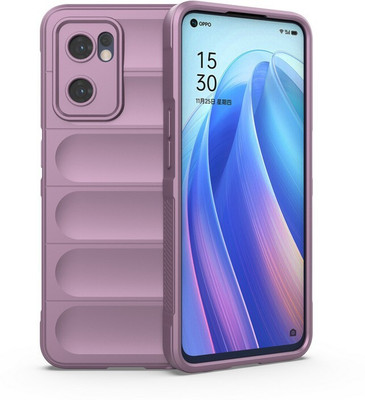 Cover Alive Back Cover for OPPO Reno7 5G(Pink, Camera Bump Protector, Pack of: 1)