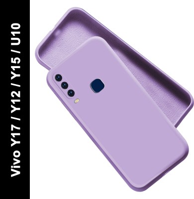 Artistque Back Cover for Vivo Y17, Y15, Y12, U10(Purple, Matte Finish, Silicon, Pack of: 1)