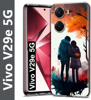 Nainz Back Cover for Vivo V29e 5G(Multicolor, Grip Case, Silicon, Pack of: 1)