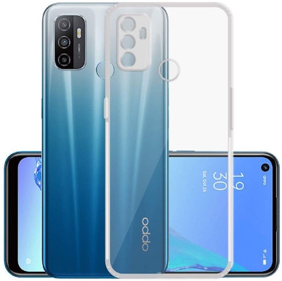 INSTYLE Back Cover for OPPO A53(Transparent, Flexible, Silicon, Pack of: 1)