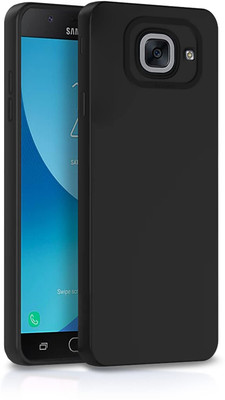 Coverage Back Cover for Samsung Galaxy J7 Max(Black, Pack of: 1)