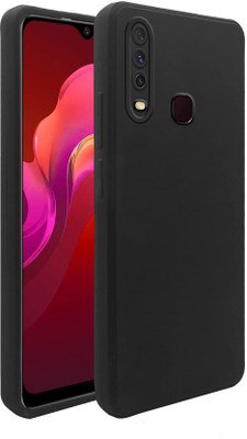 SRT Back Cover for Vivo Y17(Black, Camera Bump Protector, Pack of: 1)