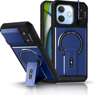 Flipkart SmartBuy Back Cover for Oppo A5 Pro 5G(Blue, Rugged Armor, Pack of: 1)