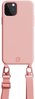 CareFone Back Cover for iPhone 11 Pro Max(Pink, Shock Proof, Silicon, Pack of: 1)