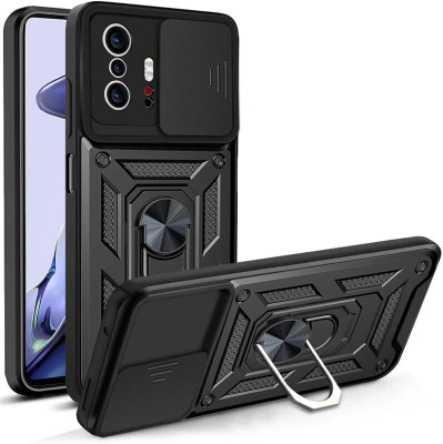 ConnectPoint Back Cover for Xiaomi Mi 11T Pro 5G(Black, Hard Case, Pack of: 1)