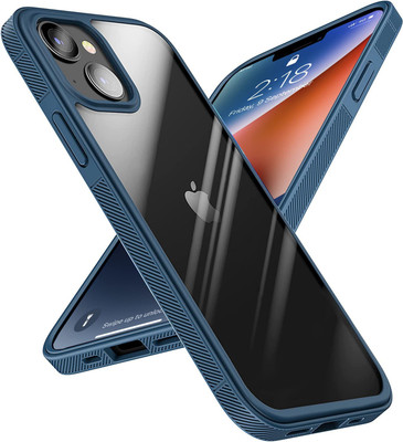 Egotude Back Cover for iPhone 14(Blue, Pack of: 1)