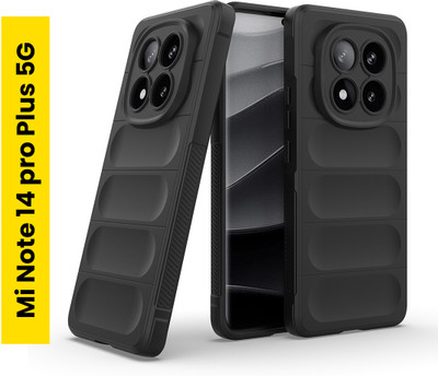 Stunny Book Cover for Mi Note 14 Pro Plus 5G, Mi Note 14 Pro Plus 5G Mobile Case Cover -STN103(Black, Dual Protection, Pack of: 1)
