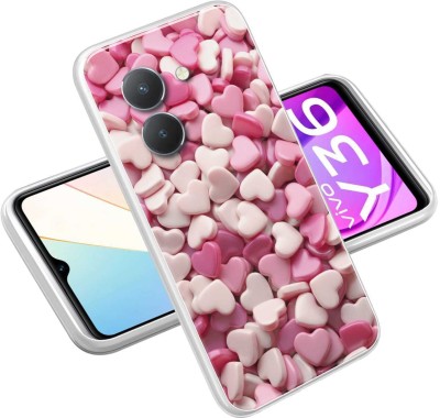 eBoggy Back Cover for Vivo Y36(Multicolor, Dual Protection, Silicon, Pack of: 1)