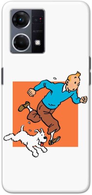 NDCOM Back Cover for Oppo F21s Pro Man With Dog Printed(Multicolor, Hard Case, Pack of: 1)