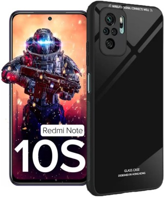 Imperium Back Cover for Redmi Note 10s(Black, Hard Case, Pack of: 1)