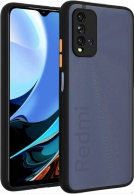 Hydbest Back Cover for Mi Redmi 9 Power(Transparent, Black, Grip Case, Silicon, Pack of: 1)