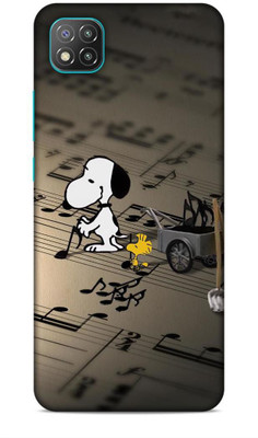 SmashItUp Back Cover for POCOC3 Cartoon / Music(Multicolor, Hard Case, Pack of: 1)