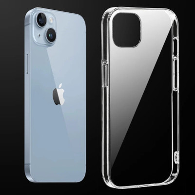 KLAH Back Cover for Apple iPhone 13, Crystal Clear Hard Back Anti-Yellowing Phone Case(Transparent, Hard Case, Pack of: 1)