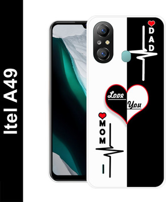 Cravation Back Cover for Itel A49(Multicolor, Dual Protection, Silicon, Pack of: 1)