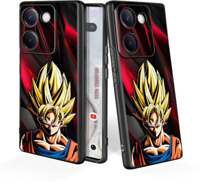 printwhiz Back Cover for Vivo Y200 Pro 5G, Vivo Y300Plus(Black)
