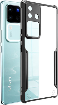 FlipCase Back Cover for Vivo V30 Pro 5G Back Cover,Vivo V30 5G(Black, Dual Protection, Pack of: 1)