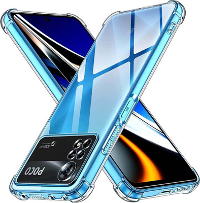 TheApallio Back Cover for Poco X4 Pro 5G(Transparent, Camera Bump Protector, Pack of: 1)