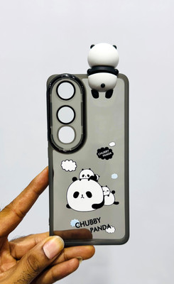Charvi Collection Ltd Back Cover for Vivo V50 Lite 5G(Grey, Black, 3D Case, Pack of: 1)