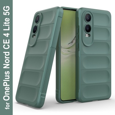 Zapcase Back Cover for OnePlus Nord CE 4 Lite 5G(Green, 3D Case, Silicon, Pack of: 1)