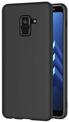 ChutPutMart Back Cover for Slim Fit Protective Design Samsung Galaxy A8 Plus(Black, Dual Protection, Pack of: 1)