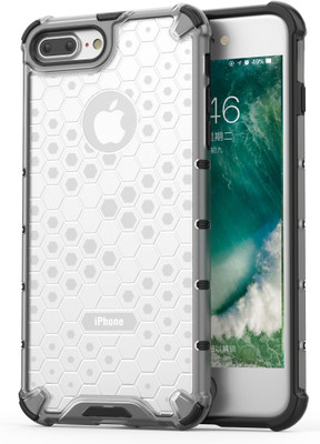 Glasgow Back Cover for Apple iPhone 7 Plus, Apple iPhone 8 Plus(Transparent, Shock Proof, Pack of: 1)