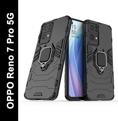 Cover Alive Back Cover for OPPO Reno 7 Pro 5G(Black, Shock Proof, Pack of: 1)